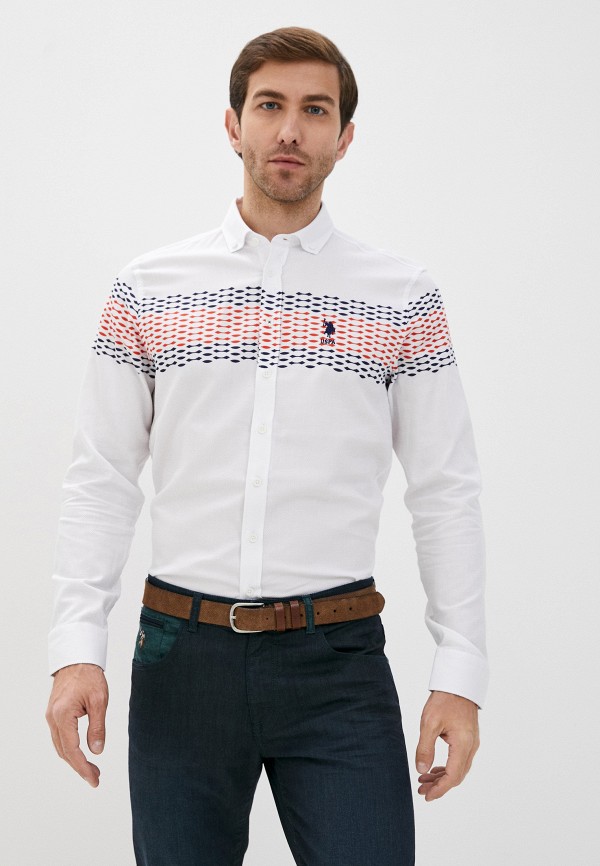 

Рубашка U.S. Polo Assn, Белый