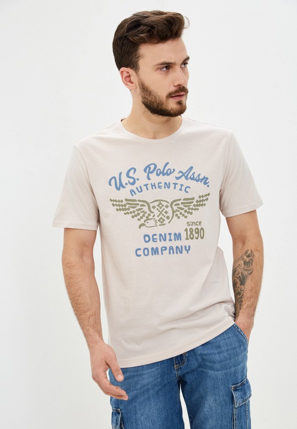 

Футболка U.S. Polo Assn, Бежевый