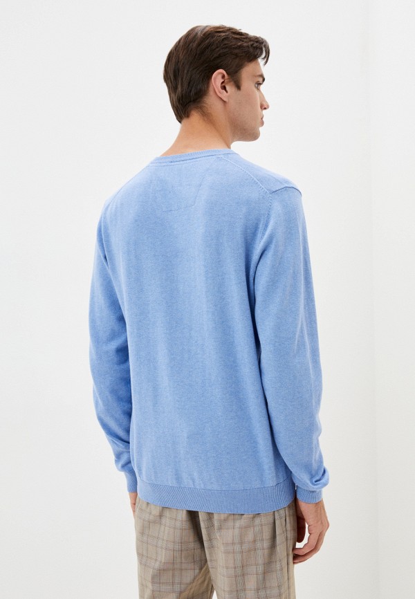 Пуловер Henderson цвет голубой  Фото 3