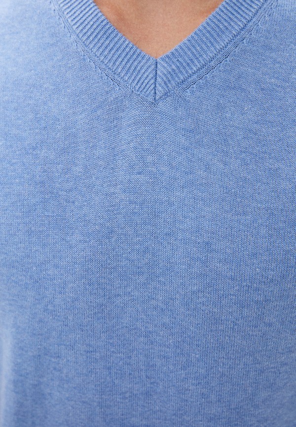 Пуловер Henderson цвет голубой  Фото 4
