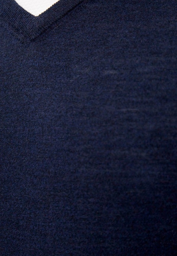 Пуловер Henderson цвет синий  Фото 4