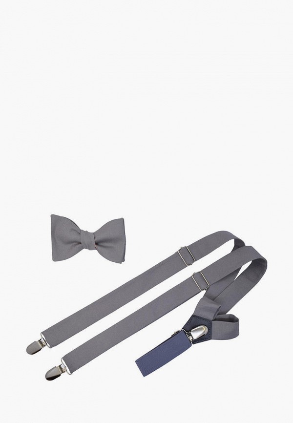 

Бабочка и подтяжки Rainbowtie, Серый