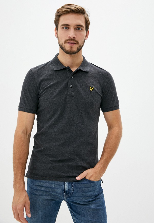 

Поло Lyle & Scott, Серый