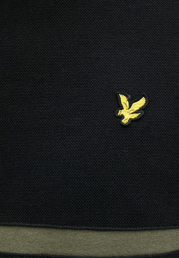 Свитшот Lyle & Scott цвет хаки  Фото 4