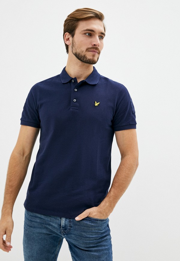 

Поло Lyle & Scott, Синий
