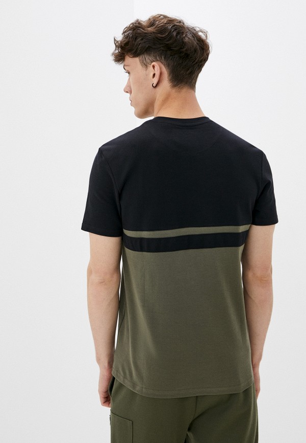 

Футболка Lyle & Scott, Хаки, Panel Stripe T-shirt