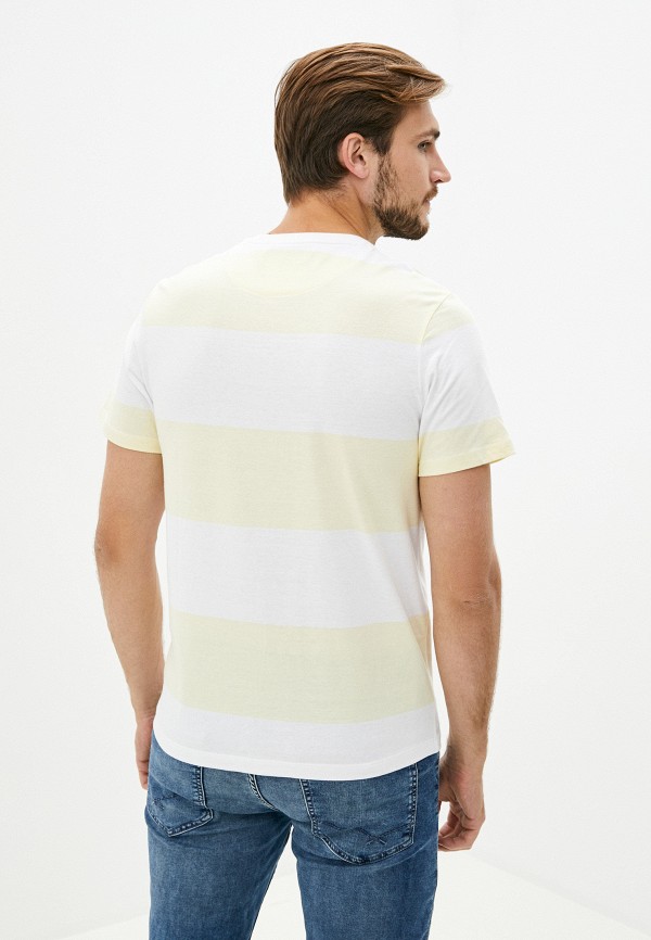 

Футболка Lyle & Scott, Бежевый, Wide Stripe T-Shirt