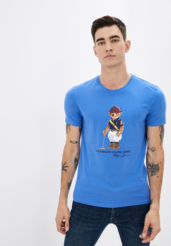 

Футболка Polo Ralph Lauren, Голубой