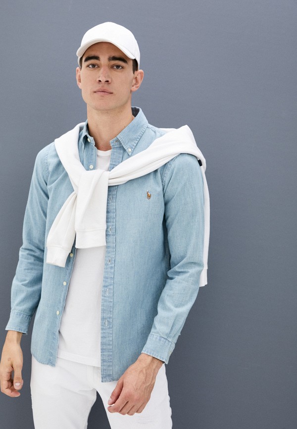 

Рубашка джинсовая Polo Ralph Lauren, Голубой