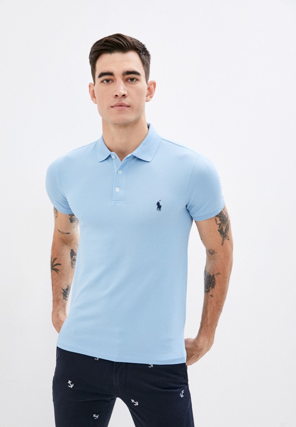

Поло Polo Ralph Lauren, Голубой