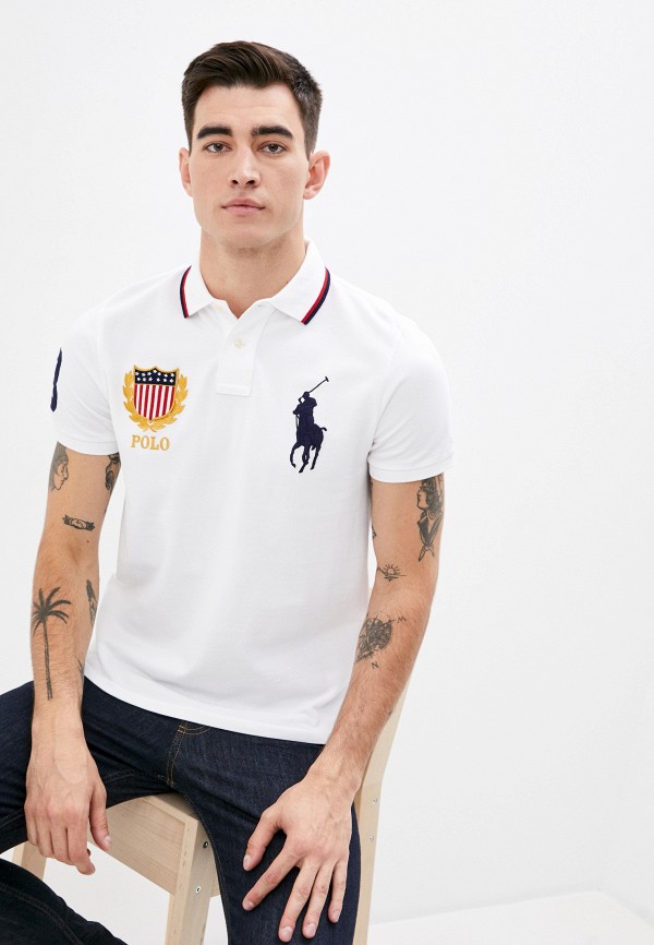 

Поло Polo Ralph Lauren, Белый