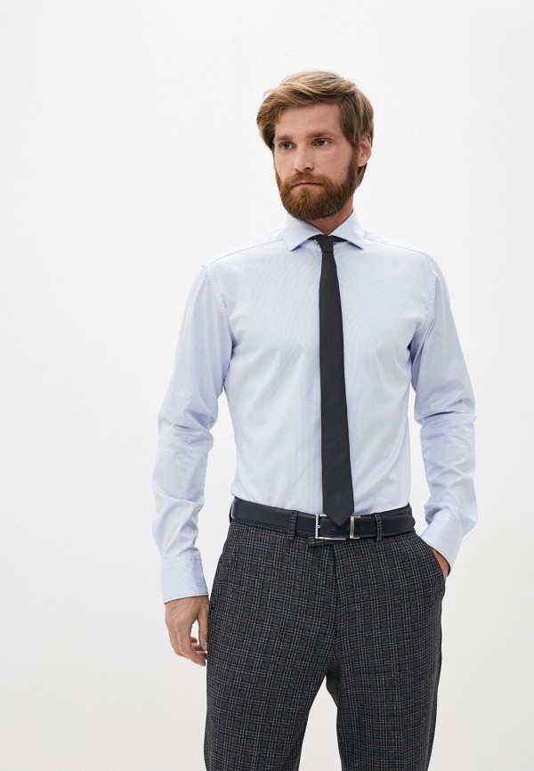 

Рубашка Eterna, Голубой, Slim-fit