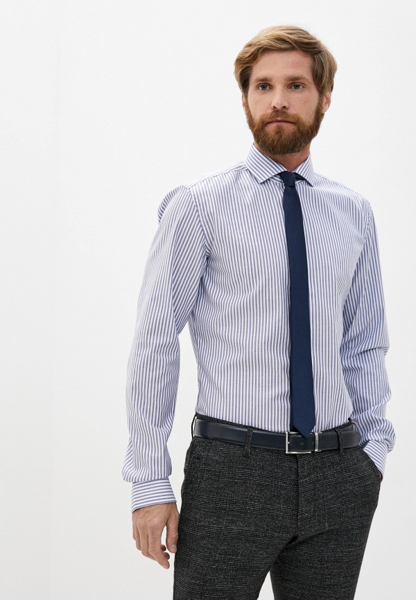 

Рубашка Eterna, Голубой, Slim fit