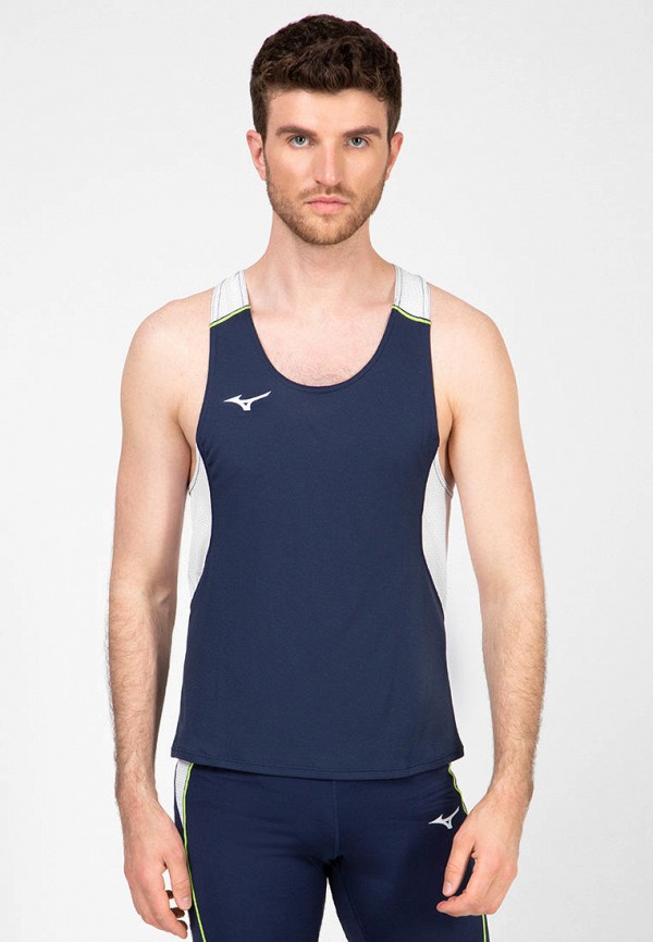 

Майка спортивная Mizuno, Синий, Premium Singlet