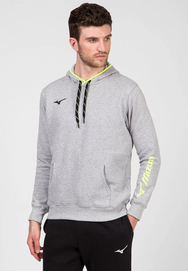 

Худи Mizuno, Серый