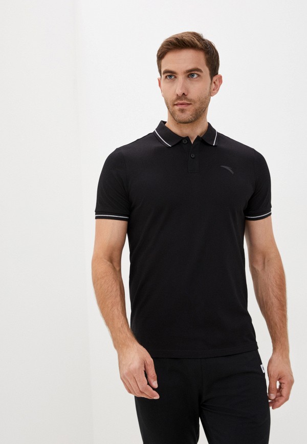 

Поло Anta, Черный, Cross Training Sports Classic A-COOL COTTON