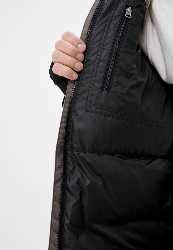 Пуховик Bask серый, размер 54, фото 4