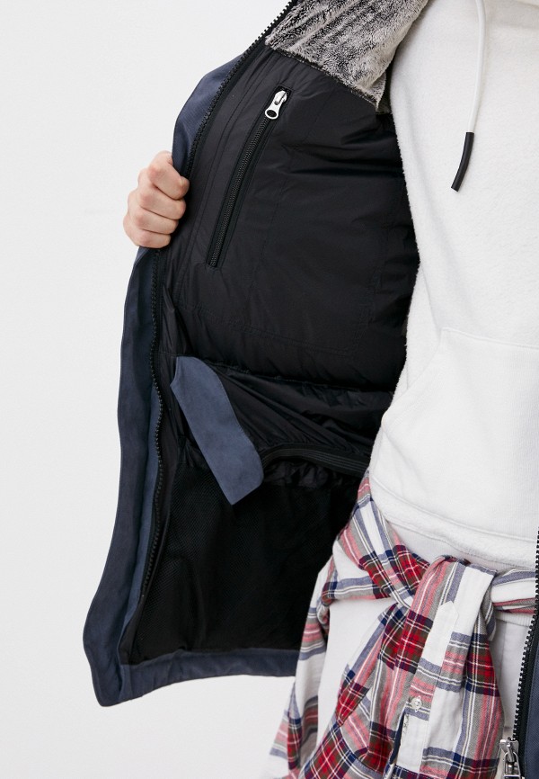 Пуховик Bask серый, размер 58, фото 4