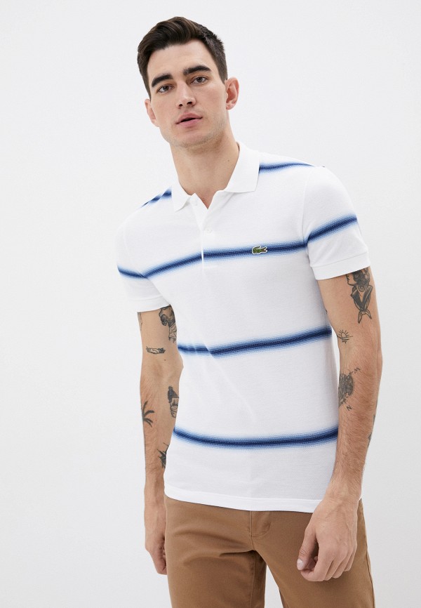 

Поло Lacoste, Белый