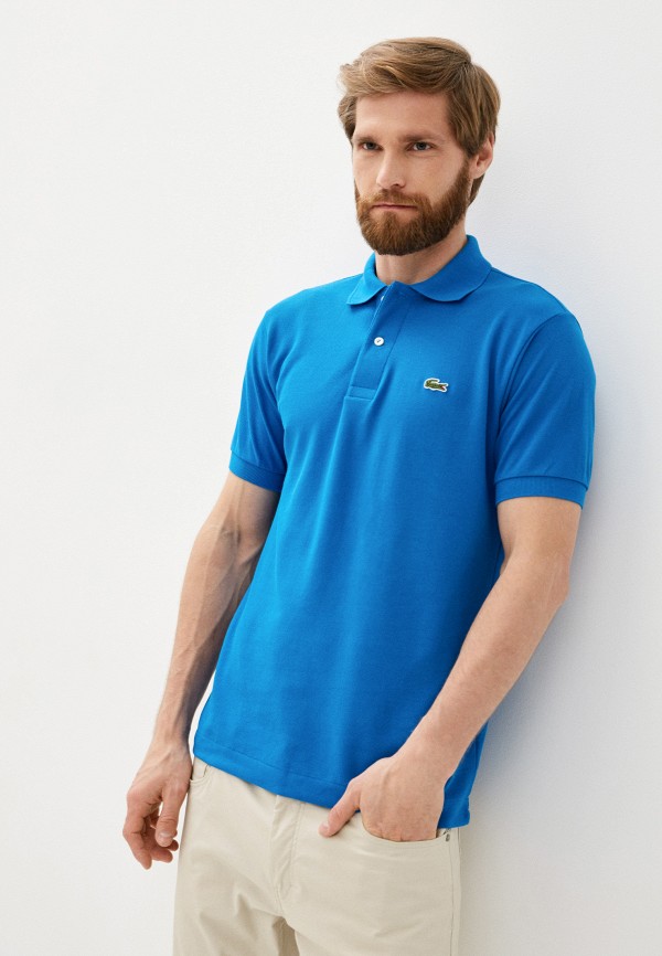 

Поло Lacoste, Синий