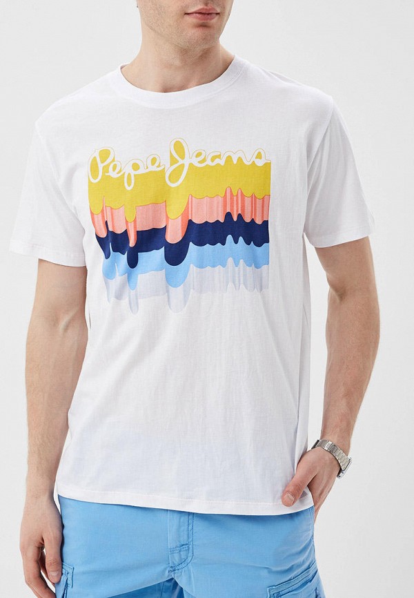 

Футболка Pepe Jeans, Белый, Pepe Jeans MP002XM2501G