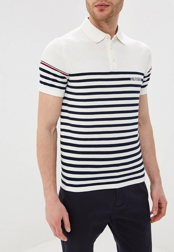 

Поло Tommy Hilfiger, Белый, Tommy Hilfiger MP002XM2504X