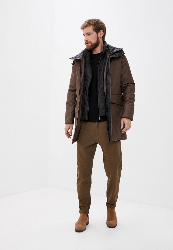 Куртка утепленная Mossmore цвет коричневый  Фото 2