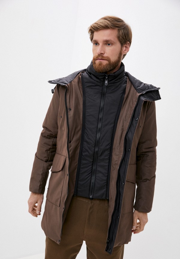 Куртка утепленная Mossmore цвет коричневый  Фото 4