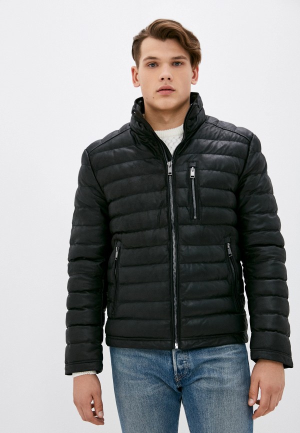 

Куртка кожаная Urban Fashion for Men, Черный, IPR110W20