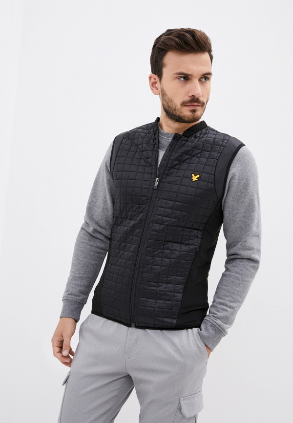 Жилет утепленный Lyle & Scott цвет черный 