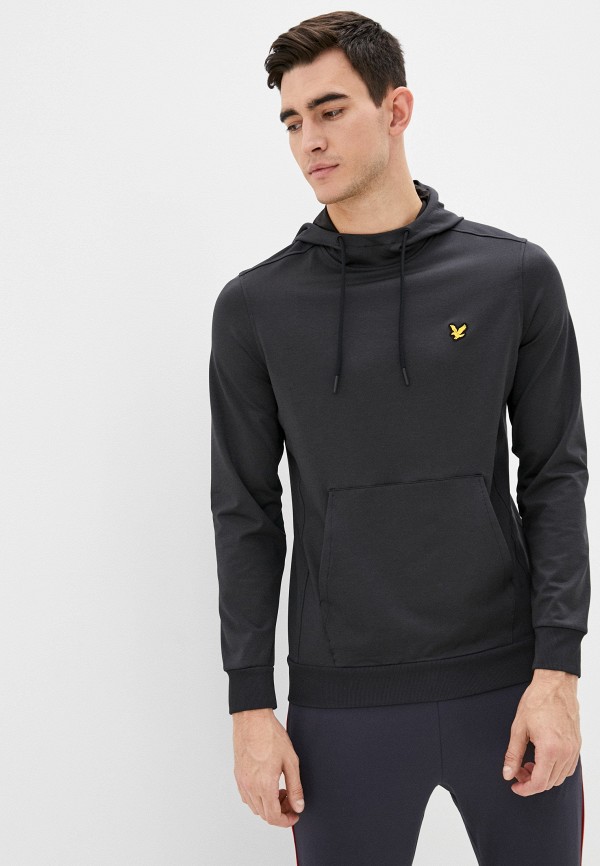 Худи Lyle & Scott цвет черный 