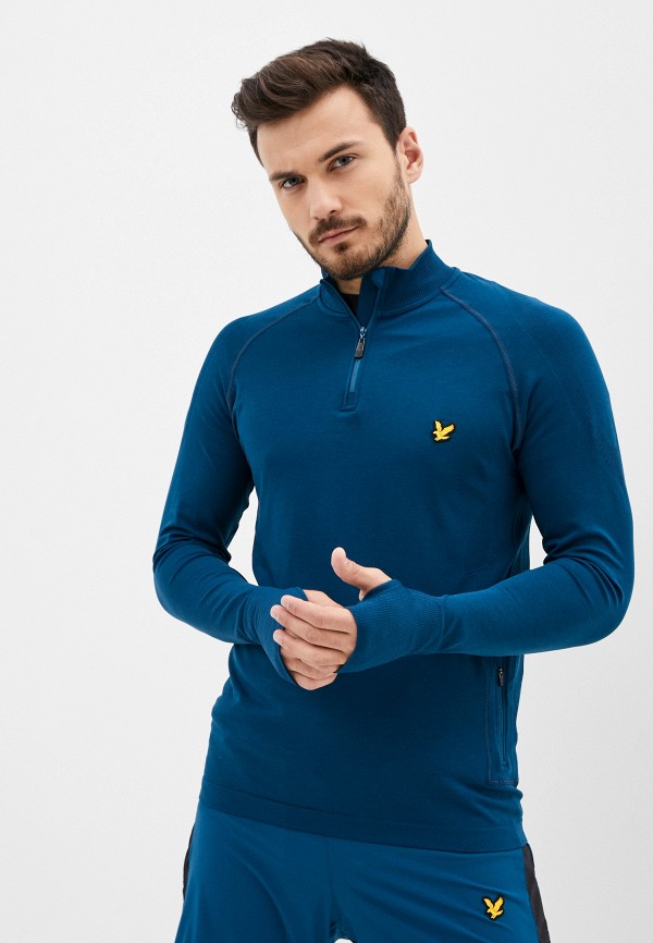 

Олимпийка Lyle & Scott, Синий, Performance Seamless Midlayer