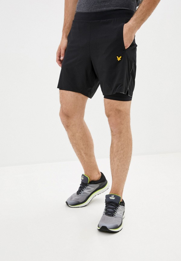 

Шорты спортивные Lyle & Scott, Черный, New 2-in-1 Shorts