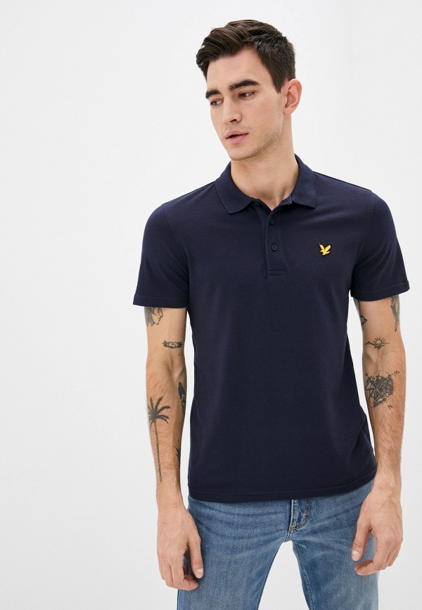 

Поло Lyle & Scott, Синий, Sport SS Polo