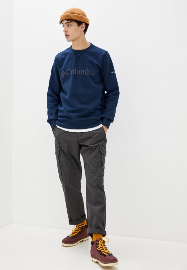 

Свитшот Columbia, Синий, Logo Fleece Crew