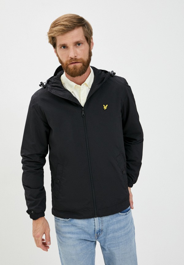 

Ветровка Lyle & Scott, Черный, Zip Through Hooded Jacket