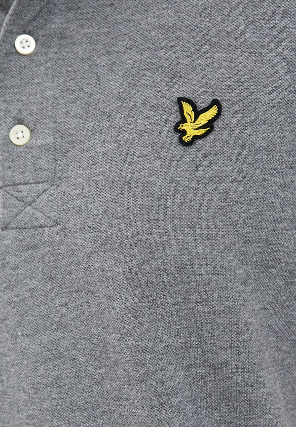 

Поло Lyle & Scott, Серый, Tipped Polo Shirt