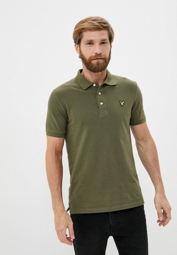 

Поло Lyle & Scott, Хаки, Slim Stretch Polo Shirt