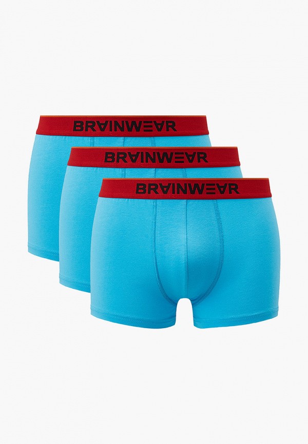 

Трусы 3 шт. Brainwear, Голубой
