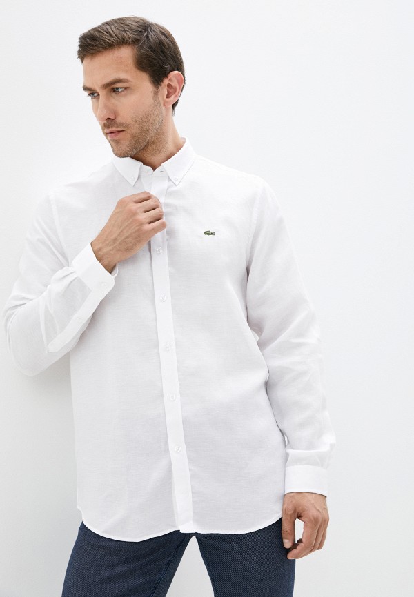 Рубашка Lacoste цвет белый 