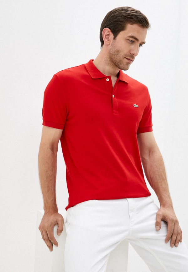 

Поло Lacoste, Красный