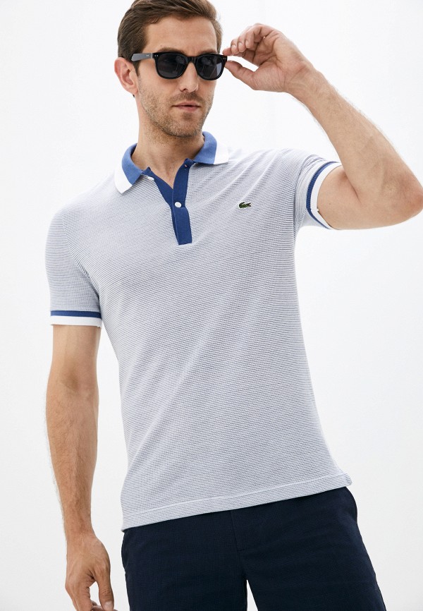 

Поло Lacoste, Синий