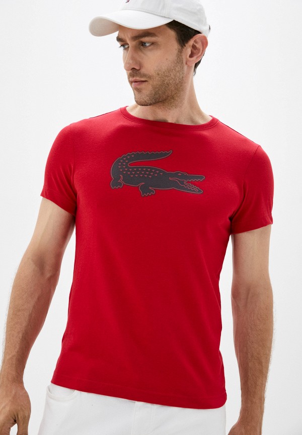 

Футболка Lacoste, Красный