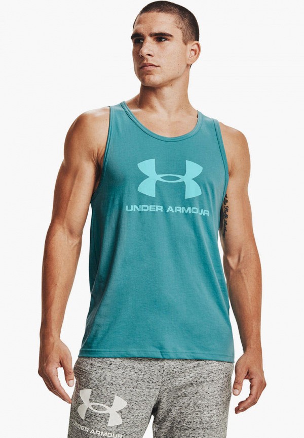 

Майка Under Armour, Голубой, Under Armour MP002XM253F9