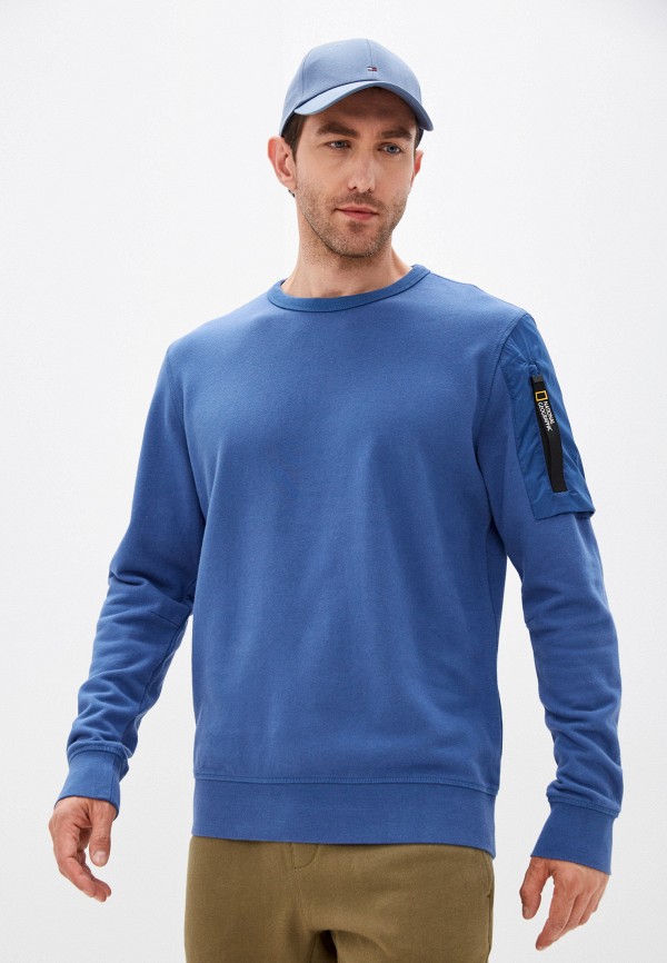 

Свитшот National Geographic, Синий, FOUNDATION crew neck