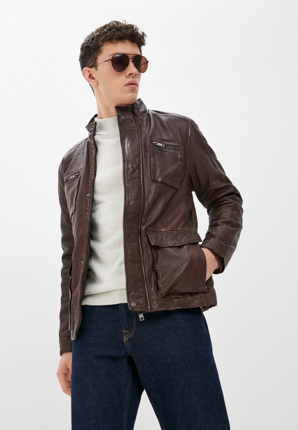 фото Куртка кожаная urban fashion for men