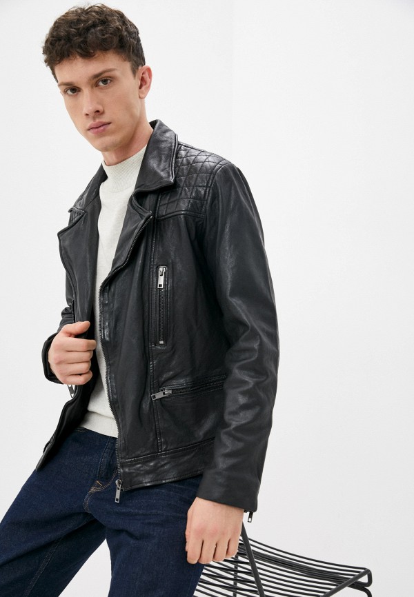 фото Куртка кожаная urban fashion for men