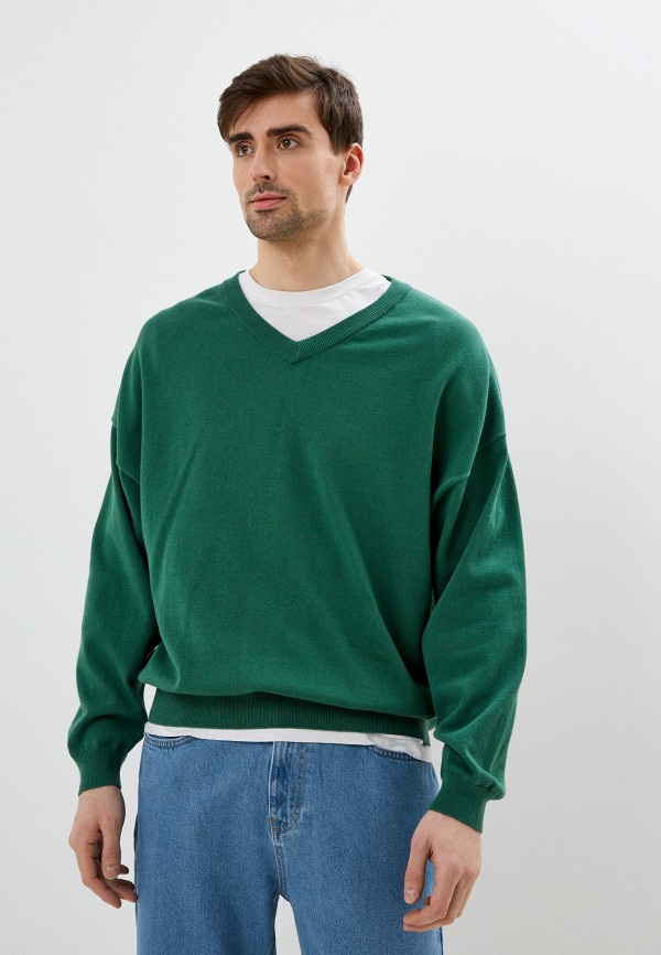 Пуловер Befree цвет зеленый 