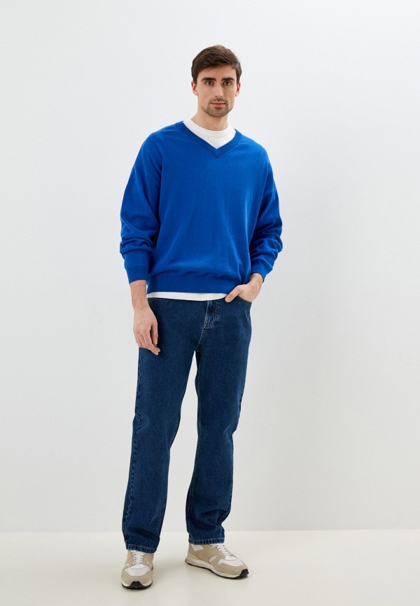 Пуловер Befree цвет синий  Фото 2