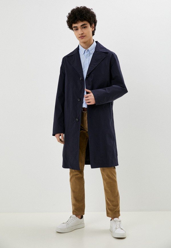 Плащ Winterra синий, размер 46, фото 2